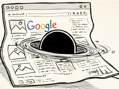 Google Black Hole Effect