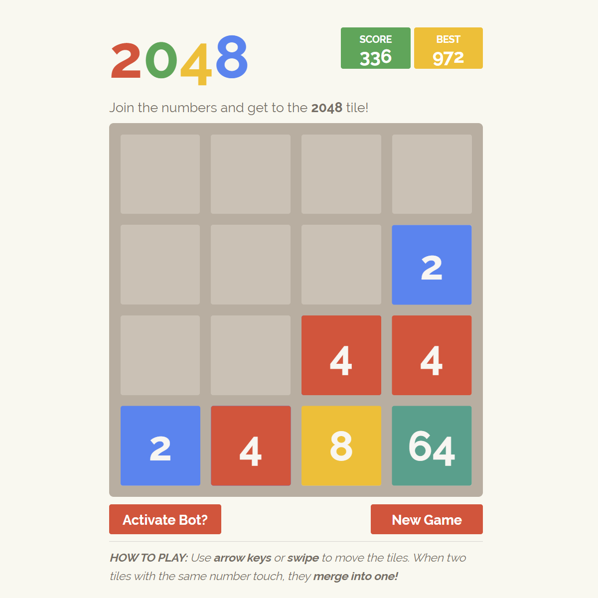 Google Number Game 2048 - Hướng Dẫn, Mẹo Chơi Và Phân Tích Chi Tiết